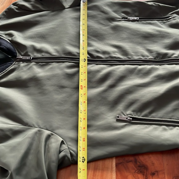Porsche Design Moss green Bomber Lightweight Jacket sz 56 or XXL (fits slim) - Picture 5 of 14